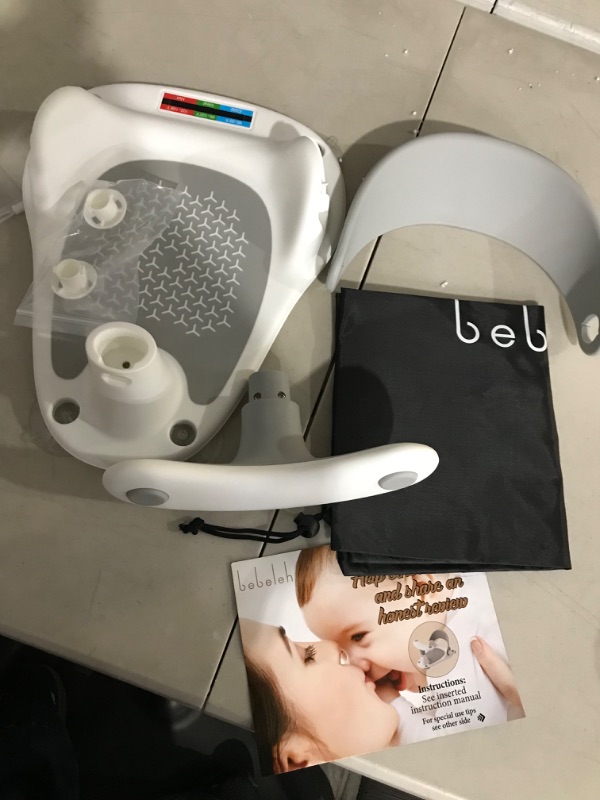 Photo 2 of ***MISSING BATH TOYS***
BEBELEH Baby Bath Seat, Infant Bath Seat for Babies 6 Months & Up, Baby Bathtub Seat with Baby Bath Thermometer/4 Strong Suction Cup Non-Slip, Compact and Foldable Toddler Bath Seat Grey