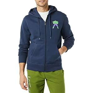 Photo 1 of Essentials Disney Marvel Star Wars Mens Fleece Full-Zip Hoodie Sweatshirts
