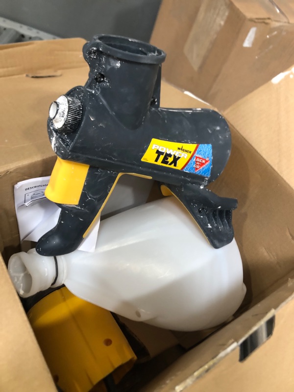 Photo 2 of *** PARTS ONLY ***
Wagner Spraytech Wagner 2439395 Power Tex Texture Sprayer, Yellow 