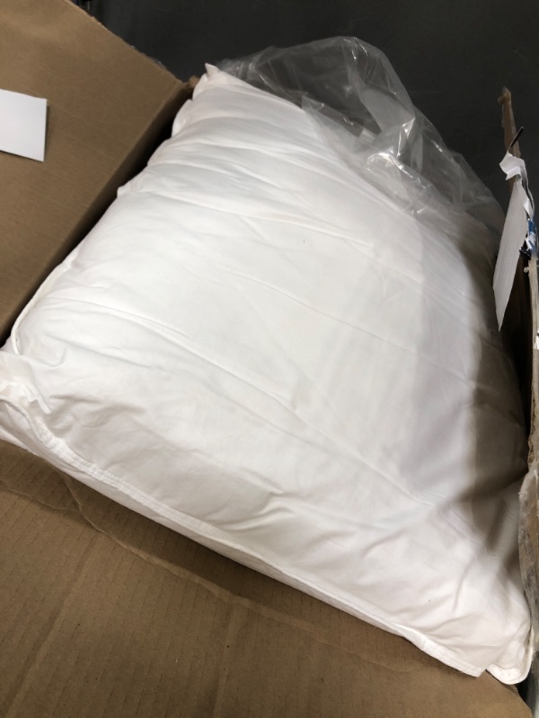 Photo 1 of 4 white goose bed pillow 