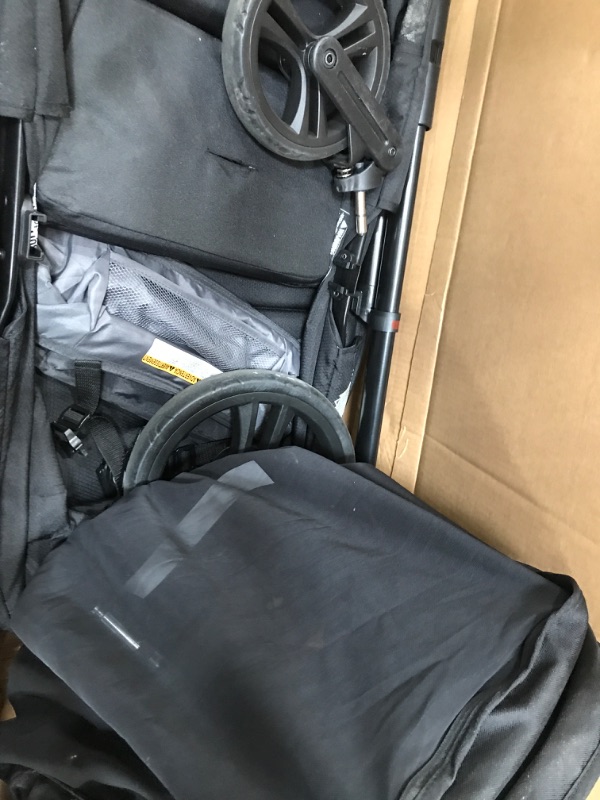 Photo 3 of **UNKNOWN IF MISSING PARTS/HARDWARE** Baby Trend Expedition 2 in 1 Stroller Wagon Plus, Ultra Black