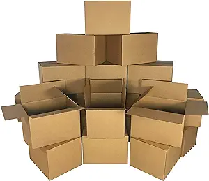 Photo 1 of uBoxes Medium Moving Boxes 18" x 14" x 12" Medium Boxes (Pack of 5)