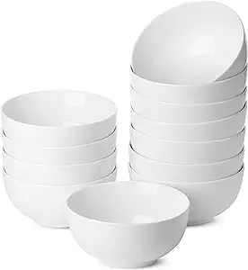 Photo 1 of 16 oz Melamine Chowder Bowl, White 50 pieces 