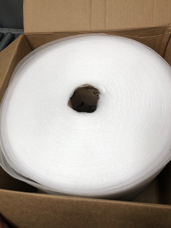 Photo 2 of Uboxes Foam Wrap Roll 320' x 12 Wide 1/16 Thick Cushion - 12 Perforation, White, FOAM11622512 320 Feet