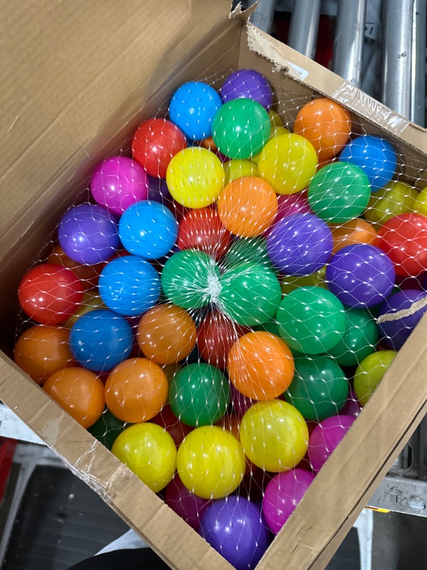 Photo 1 of 100 soft children balls for play net 