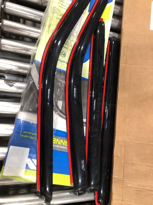 Photo 1 of Auto Ventshade [AVS] In-Channel Ventvisor | 2015 - 2023 Ford F-150, 2017 - 2023 Ford F-150 Raptor/F-250/F-350/F-450/F-550 Super Duty SuperCrew - Smoke, 4 pc. | 194975 In-Channel - Smoke