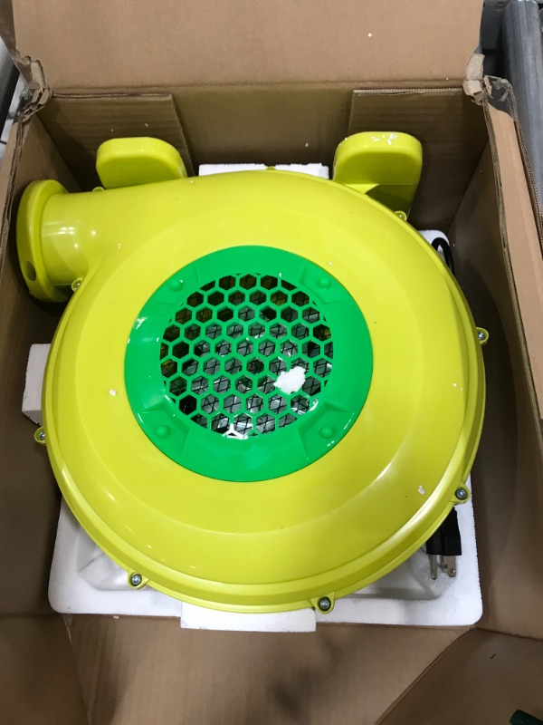 Photo 1 of (READ FULL POST) TOYMATE 480W Air Blower, Pump Fan Commercial Inflatable Bouncer Blower, Perfect for Inflatable Water Bounce House, Jumper, Bouncy Castle 480 Watt 0.64HP