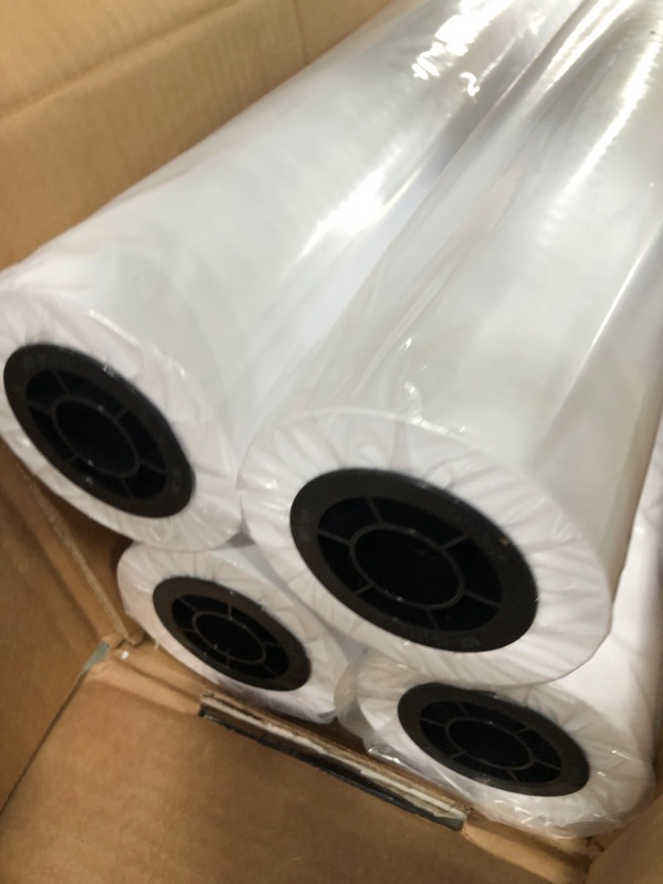 Photo 3 of Alliance Wide Format Paper 24" x 150' CAD Bond Rolls (20lb | 4 Rolls, 24 In x 150 Ft | 2" Core) 20lb | 4 Rolls 24 In x 150 Ft | 2" Core