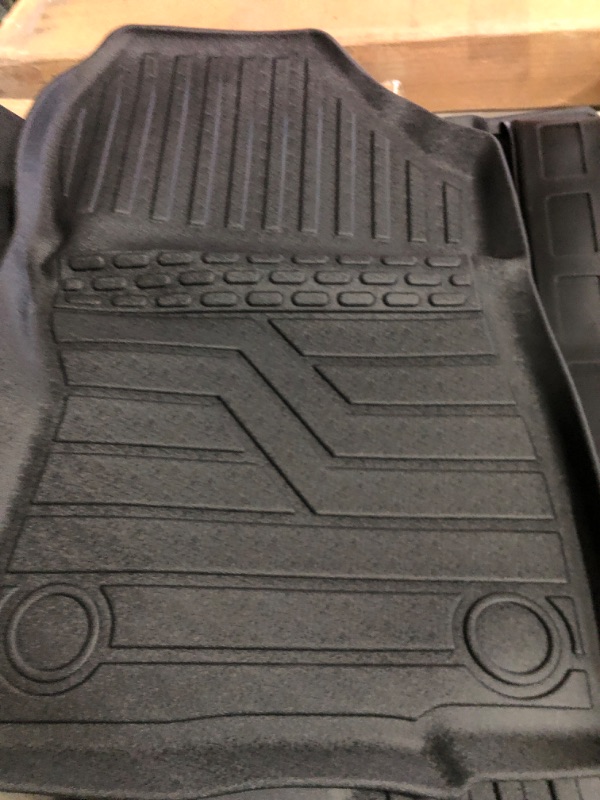 Photo 2 of (please see all images) powoq Floor Mats Compatible with 2019-2024 Subaru Forester Cargo Liner TPE Backrest Mat Replacement 