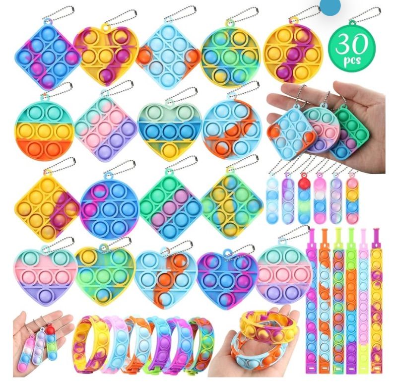 Photo 1 of 29pcs Swimming Pool Diving Toy with Swim Thru Rings for Kids Ages 4-8 8-12 Including Dive Gems Diving Sticks Storage Bag Summer Water Pool Games