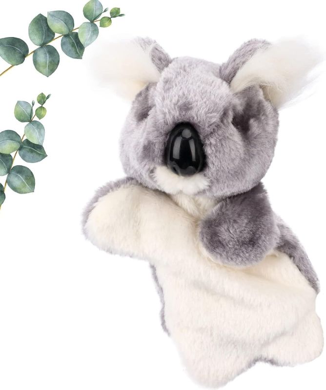 Photo 1 of 
Easfan Koala Hand Puppet Plush Interactive Animal Toy for Role Play Storytelling Preschool Teaching Birthday Gifts for Kids Boys Girls, 12''
Color:Koala