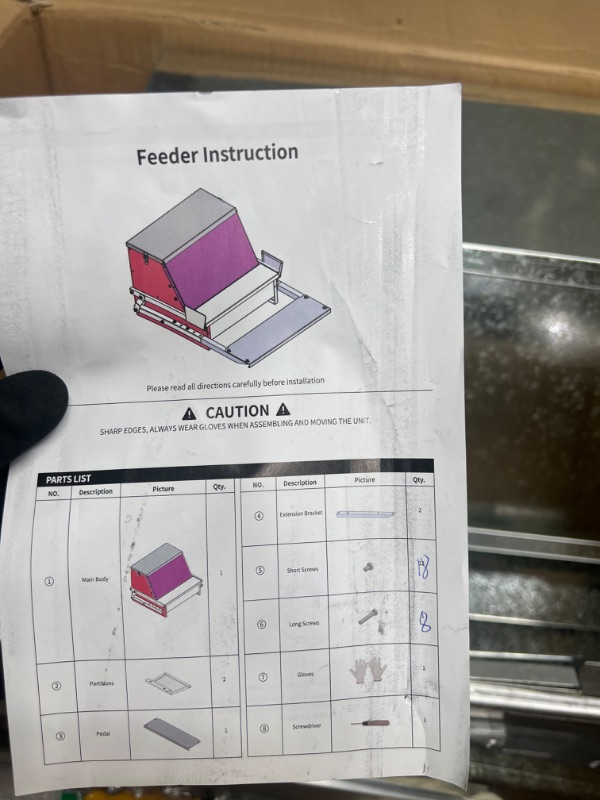 Photo 2 of 11.5lb Capacity Galvanized Chicken Feeder - Rat Proof Poultry Feeder with Lid Weatherproof Outdoor Coop Food Dispenser
