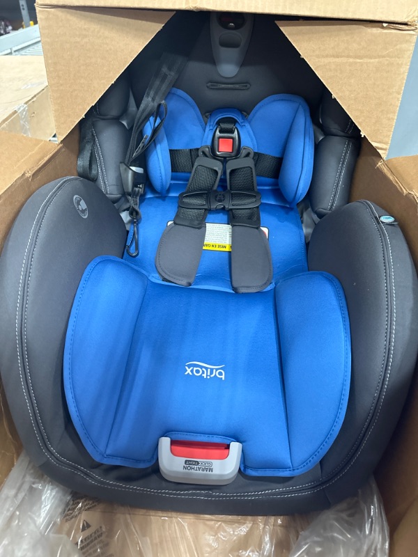 Photo 2 of Britax Marathon Clicktight Convertible Car Seat, Mod Blue SafeWash