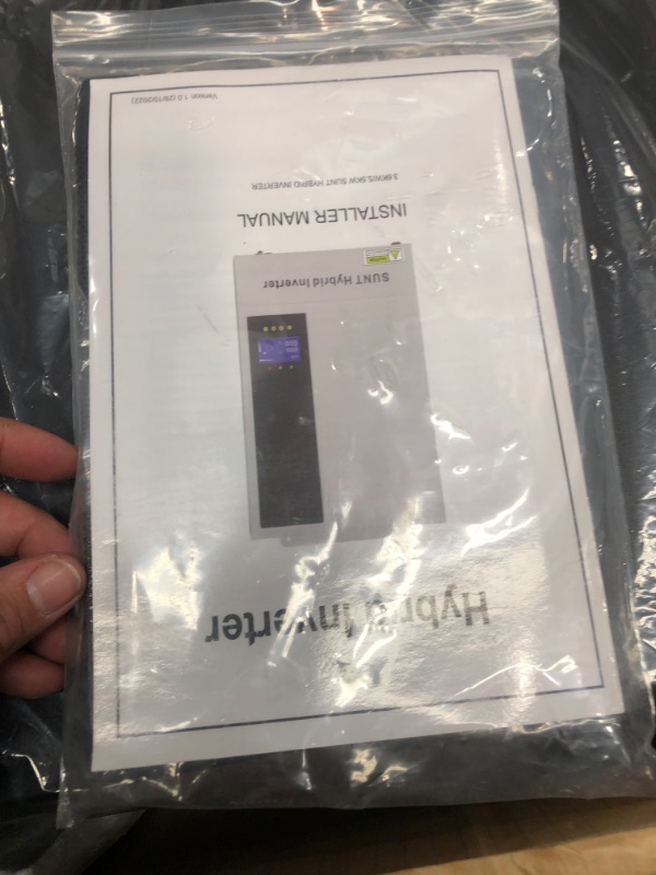 Photo 1 of 3.6KW 48V Solar Hybrid Inverter MPPT Charger Max 500V PV Input AC220V Output with Timed Charging and Discharging for Peak Cutting and Valley Filling,Support WiFi and Bluetooth Communication
