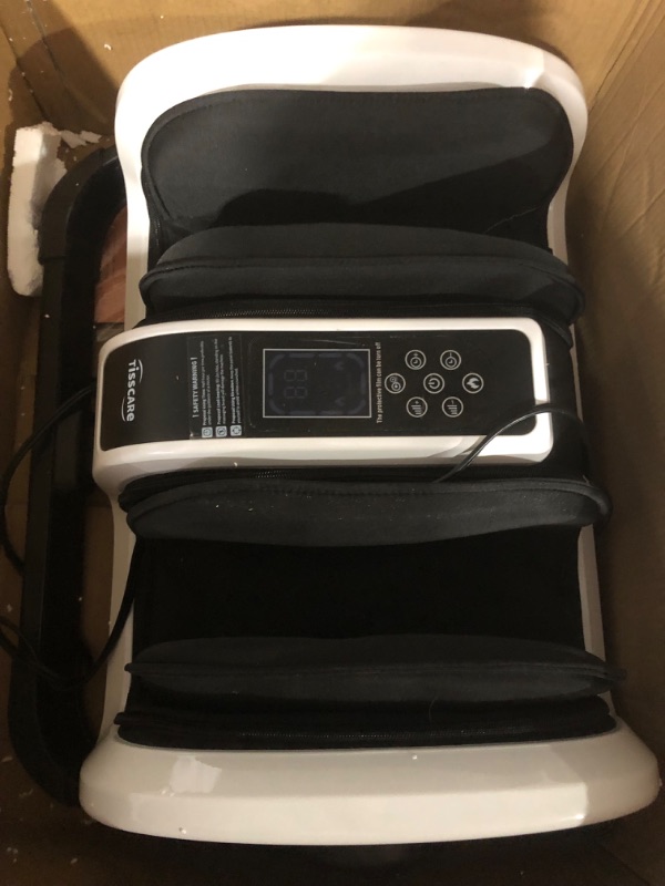 Photo 2 of ***MISSING REMOTE***
TISSCARE Foot Massager for Circulation and Pain Relief, 2023 Upgrade Shiatsu Foot Massger Machine with Heat and Air Bags, Feet Massage for Neuropathy Plantar Fasciities Relief, Suit for Foot, Calf Darkgray