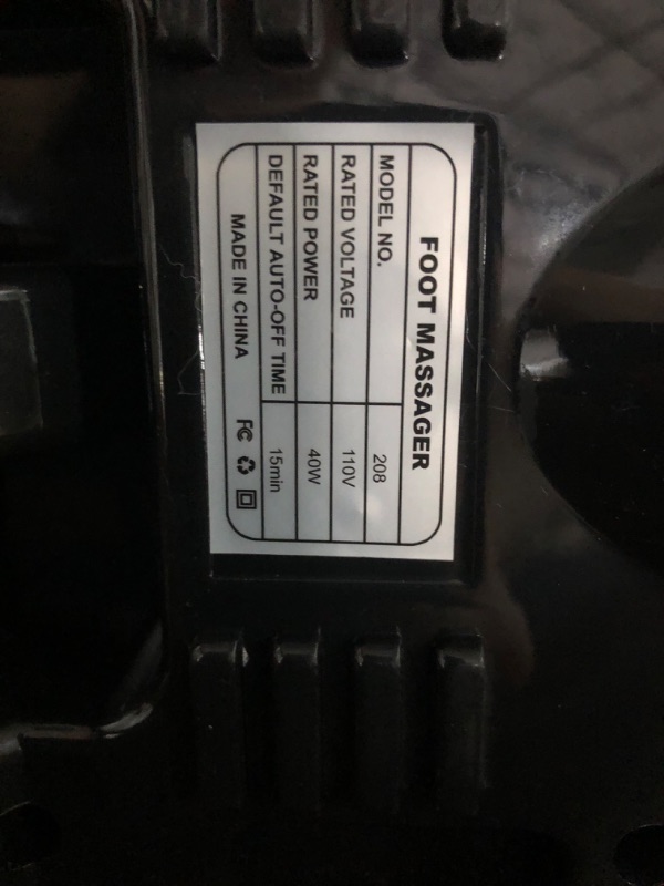 Photo 4 of ***MISSING REMOTE***
TISSCARE Foot Massager for Circulation and Pain Relief, 2023 Upgrade Shiatsu Foot Massger Machine with Heat and Air Bags, Feet Massage for Neuropathy Plantar Fasciities Relief, Suit for Foot, Calf Darkgray