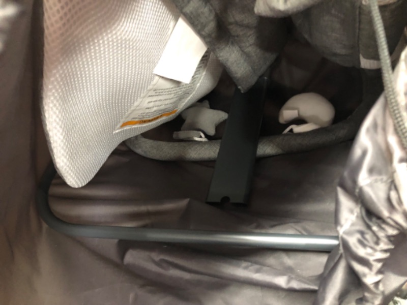 Photo 1 of Baby Delight Alpine Deluxe Portable Bouncer | Infant | 0 – 6 months | Charcoal Tweed
