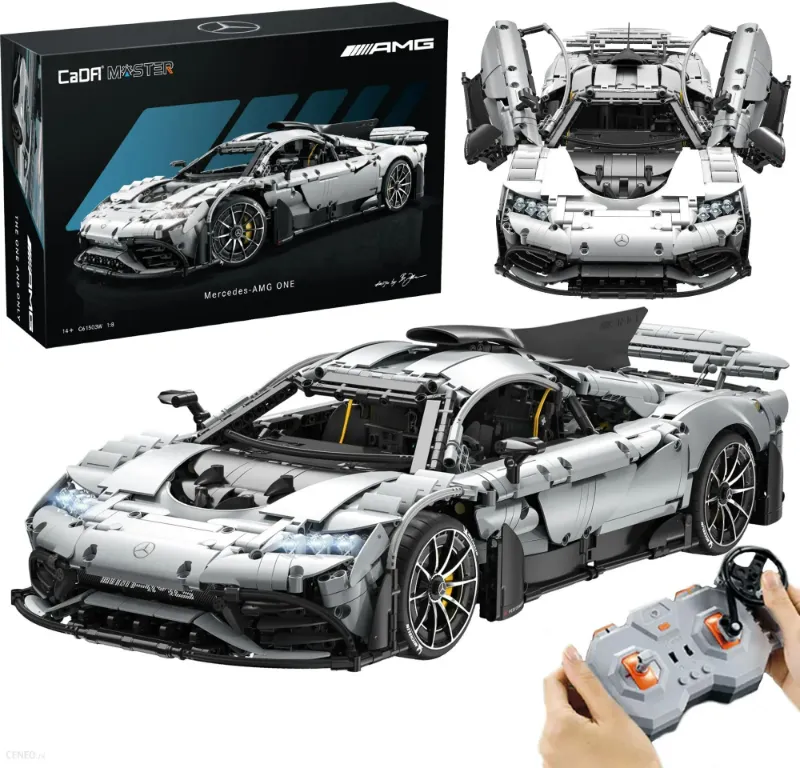 Photo 1 of **READ NOTES**
Cada Building Blocks Master Sports Car Mercedes Amg One Grey Racing Car 3295El