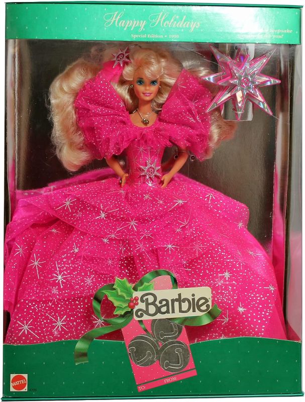 Photo 1 of Barbie Mattel Happy Holidays 1990
