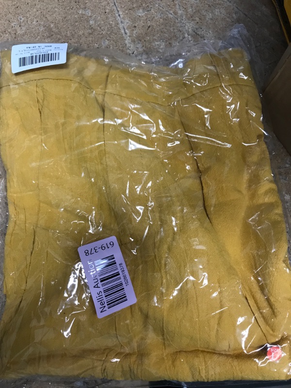 Photo 1 of large yellow high waisted skirt