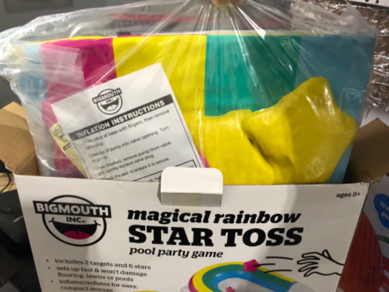 Photo 2 of BigMouth Rainbow Toss Game, Multi, Medium