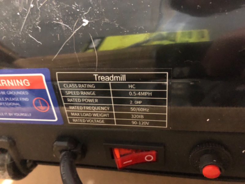 Photo 6 of ***USED - MISSING REMOTE - NOT FUNCTIONAL - SEE COMMENTS***
Sperax Walking Pad,Under Desk Treadmill,Treadmills for Home,Walking Pad Treadmill Under Desk,320 Lb Capacity Silicone Buffer