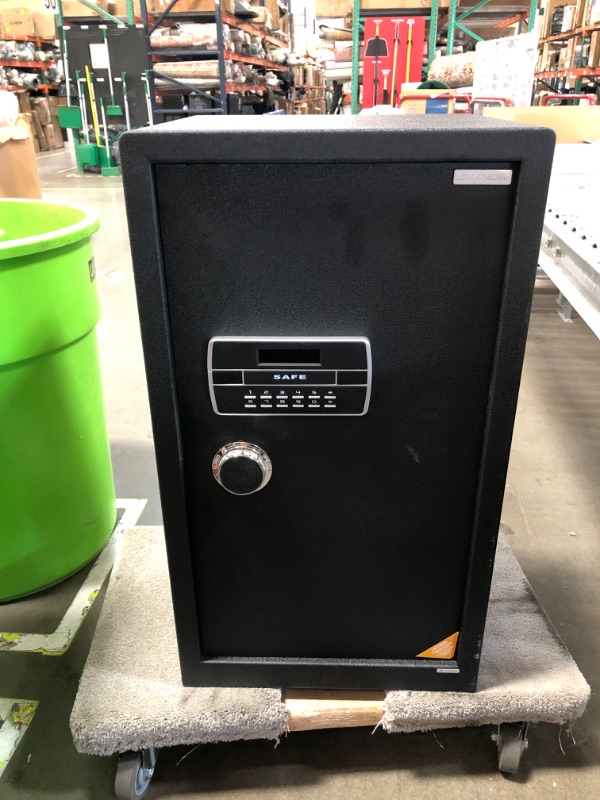 Photo 2 of **NONREFUNDABLE**FOR PARTS OR REPAIR**SEE NOTES**
JINXNOBI Extra Large Safe Box with Big Fireproof Waterproof Safe Bag,6.05 Cubic Feet Home Safe Lock Box,33.5in Security Safe Box with Electronic Keypad Digital Lock,for Home Office Hotel,83.5lbs