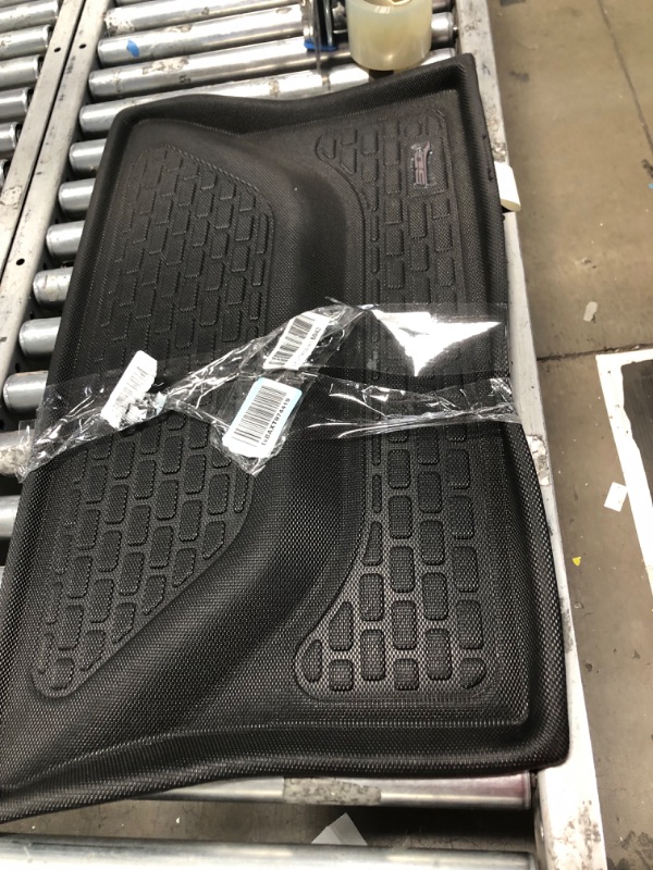 Photo 1 of 3D MAXpider Custom Fit Kagu Cargo Liner (Black) for 2020-2022 Tesla Model Y - Cargo Liner Black Storage