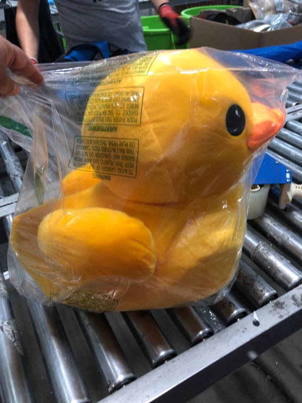 Photo 1 of Bansusu 50CM Plush Yellow Duck Soft Stuffed Animal Toy Sofa Decoration for Kids Birthday
