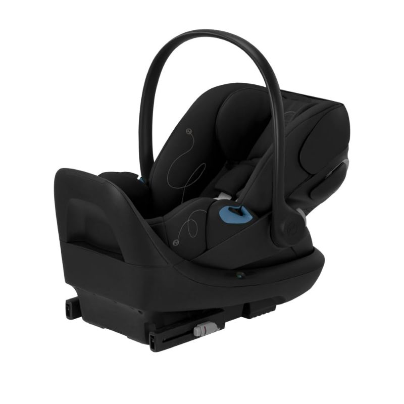 Photo 1 of ***USED - DIRTY - LIKELY MISSING PARTS - UNABLE TO VERIFY FUNCTIONALITY***
Cybex Cloud G Comfort Extend Infant Car Seat with Anti-Rebound Base, Linear Side Impact Protection, Latch Install, Ergonomic Full Recline, Extended Leg Rest, Moon Black