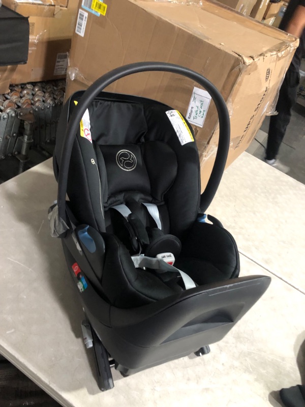 Photo 5 of ***USED - DIRTY - LIKELY MISSING PARTS - UNABLE TO VERIFY FUNCTIONALITY***
Cybex Cloud G Comfort Extend Infant Car Seat with Anti-Rebound Base, Linear Side Impact Protection, Latch Install, Ergonomic Full Recline, Extended Leg Rest, Moon Black