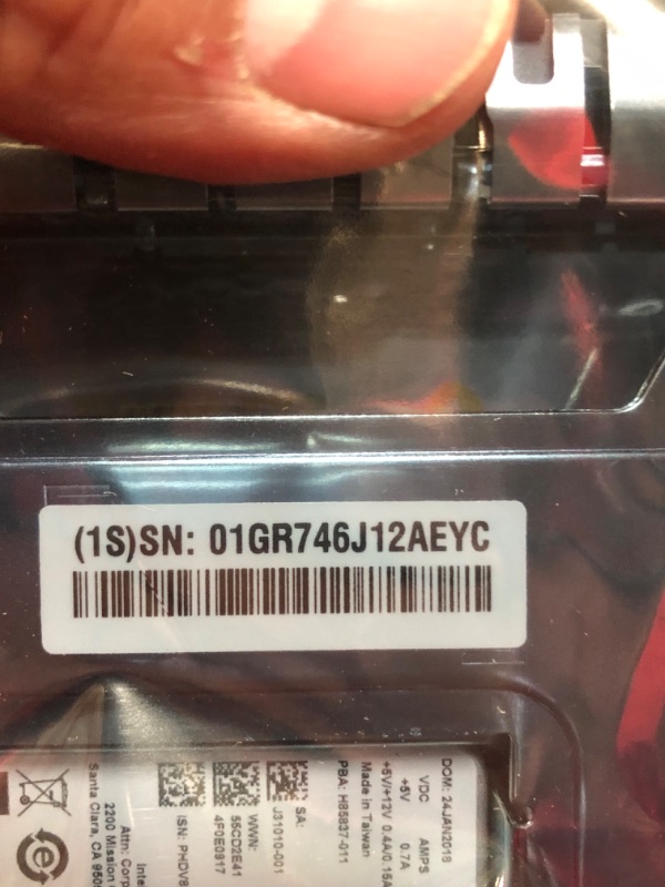 Photo 4 of Intel S3520 Enterprise Entry - SSD - 480 GB - hot-swap - 3.5" - SATA 6Gb/s - for System x3250 M6 (3.5"); x3550 M5 (3.5"); x3650 M5 (3.5")