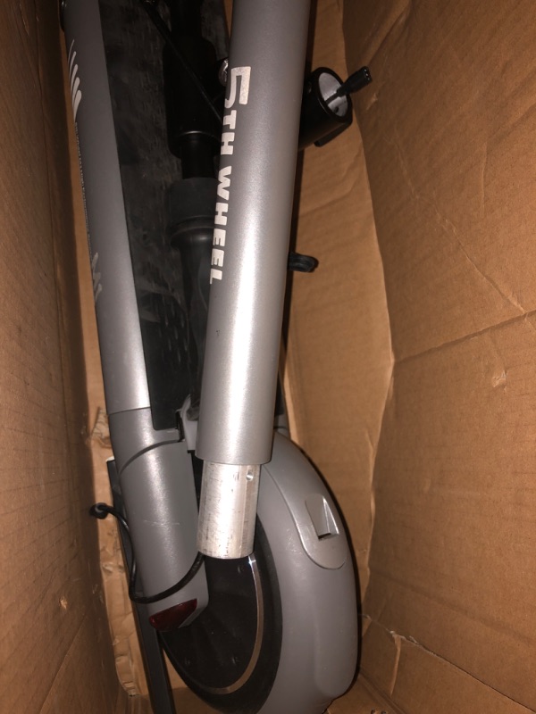 Photo 4 of (NON-REFUNDABLE) 5TH WHEEL M1 Electric Scooter - 13.7 Miles Range & 15.5 MPH, 500W Peak Motor, 8" Inner-Support Tires, Triple Braking System, Foldable Electric Scooter for Adults and Teens, iF Design Award Winner