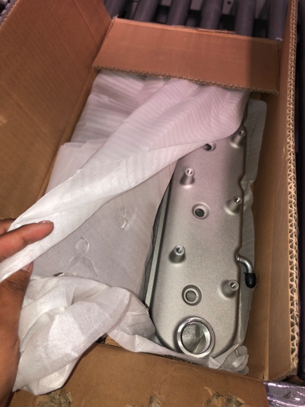 Photo 1 of Tall for LS LS1 LS2 LS3 LS6 LS7 Cast Aluminum Valve Covers w/Coil Mounts (Silver) For LS1 LS2 LS3 LS6 LS7 silver