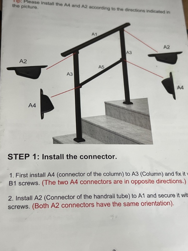 Photo 1 of 3-STEP HANDRAIL 