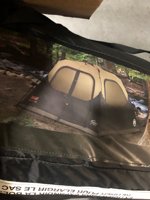 Photo 4 of Coleman Cabin Tent with Instant Setup in 60 Seconds 6-person Cabin Tent