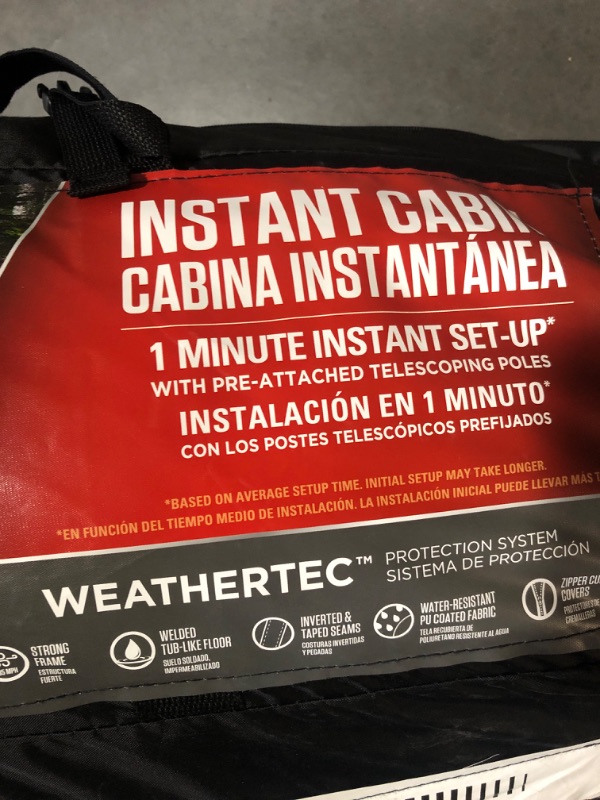 Photo 5 of Coleman Cabin Tent with Instant Setup in 60 Seconds 6-person Cabin Tent