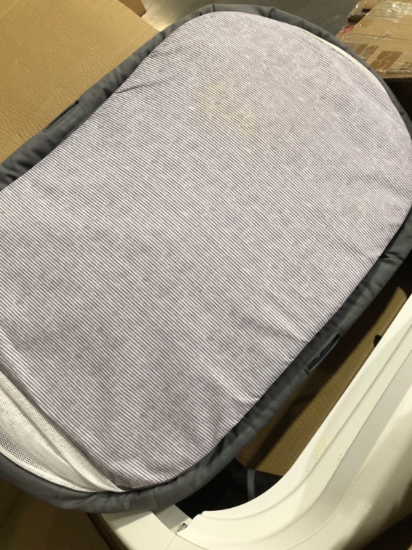 Photo 2 of (used)(see all images) Graco Ellison Sense2Snooze Bassinet with Cry Detection Technology