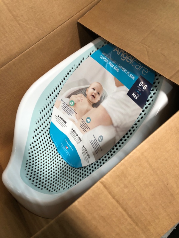 Photo 1 of Angelcare Baby Bath Support (Aqua) | Ideal for Babies Less than 6 Months Old