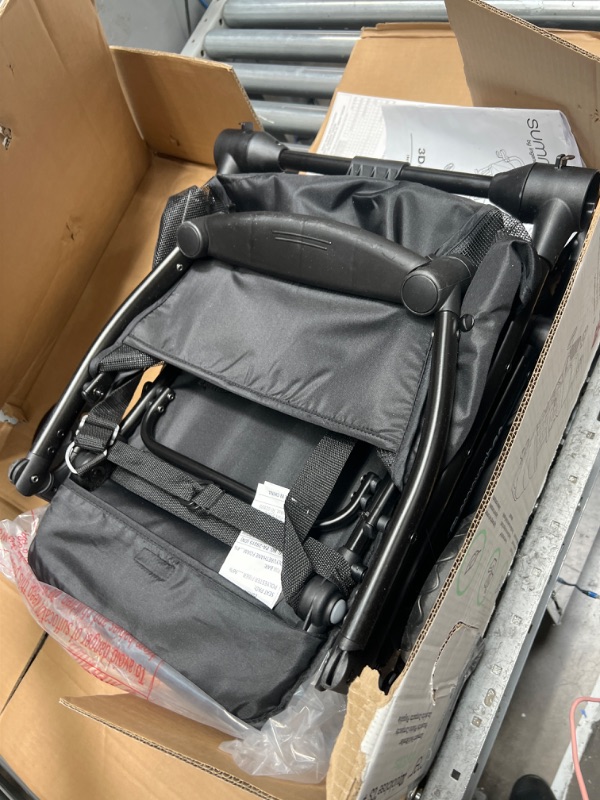 Photo 2 of 3Dquickclose CS+ Compact Fold Stroller – Lightweight Stroller with Oversized Canopy, Extra-Large Storage and Compact Fold