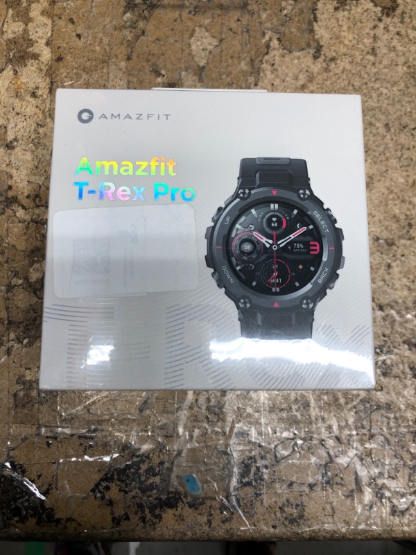 Photo 1 of AMAZFIT T REX PRO SPORTS WATCH MILITARY GRADE DESIGN WITH OVER 100 SPORTS MODES FACTORY SEALED 