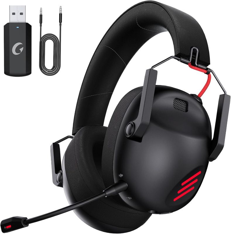 Photo 1 of CAPTAIN 600 GAMING HEADSET BLACK RED 