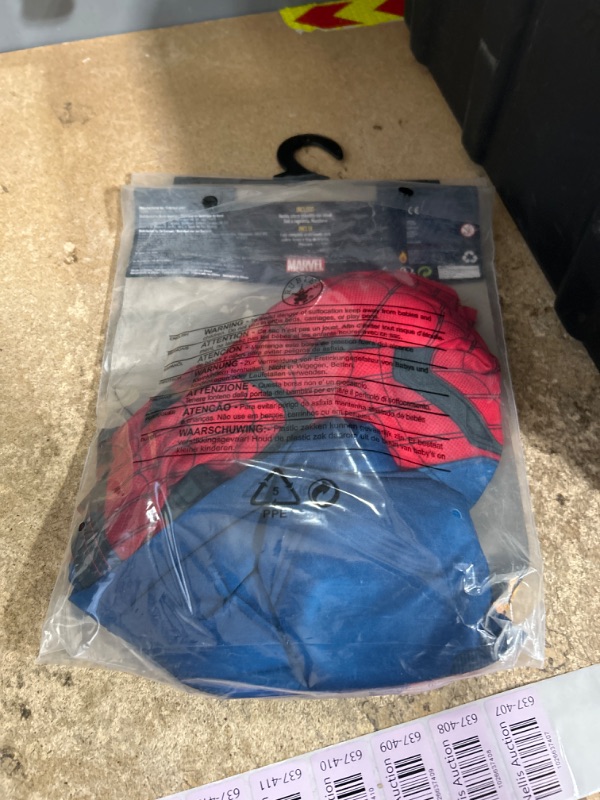 Photo 2 of Boys' Marvel Deluxe Spider-Man Costume