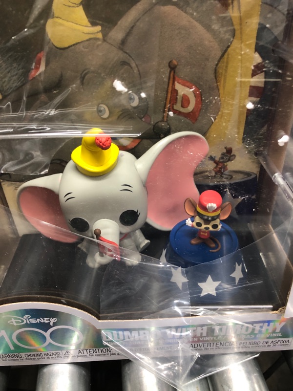 Photo 3 of Funko Pop! Movie Poster: Disney 100 - Dumbo, Dumbo with Timothy