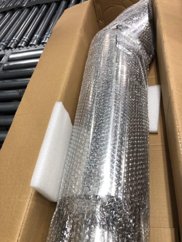 Photo 1 of FGJQEFG 5 Inch Inlet 7 Inch Outlet Polished Stainless Steel Miter Angle Cut Diesel Smoker Exhaust Stack Tip Diesel Exhaust Tip(Stack Smokers 5" ID Inlet 36" Long) 5‘’Inlet 7‘’Outlet-Silver