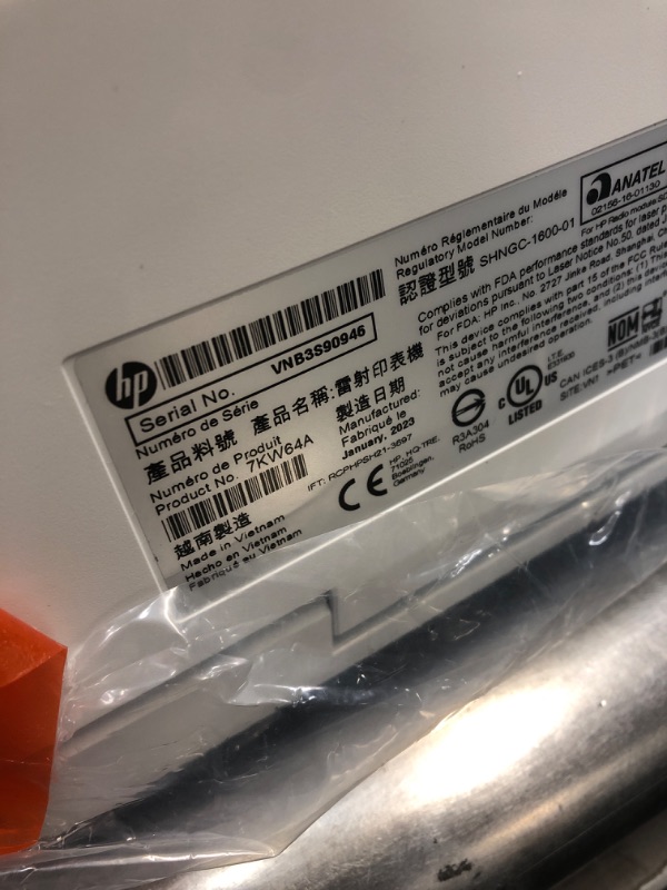 Photo 1 of **SEE NOTES** HP Color LaserJet Pro M255dw Wireless Laser Printer, Remote Mobile Print, Duplex Printing, Works with Alexa (7KW64A), White