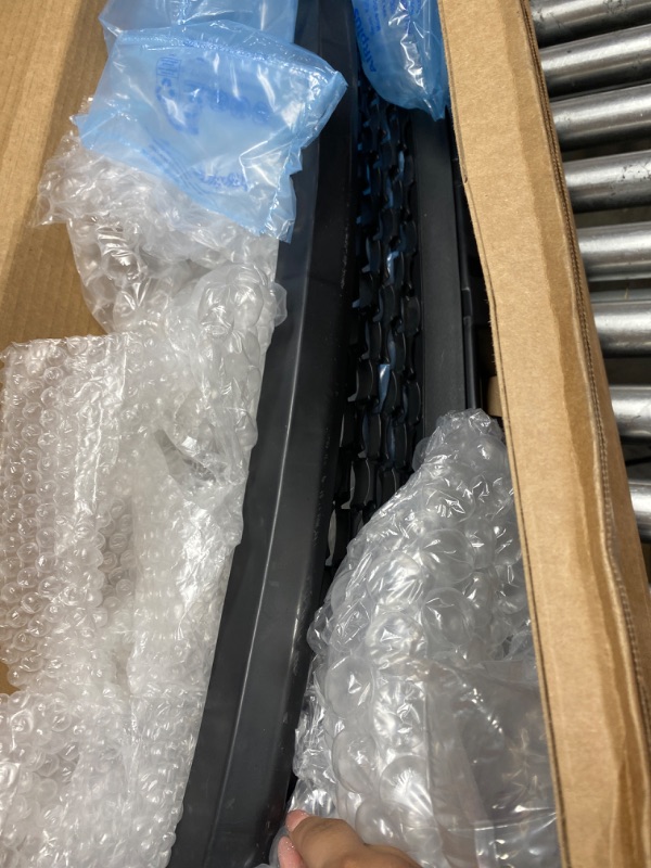 Photo 1 of Front Upper Grille Assembly Compatible With 2015-2023 Dodge Charger SRT SXT Pursuit R/T SE GT Scat Pack Daytona Replacement for 68417502AA Mesh Grill W/ 2 Side Bezels