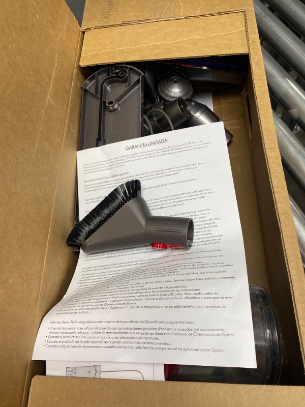 Photo 2 of **non-refundable, parts only** Dyson V8 Plus Cordless Vacuum, Silver/Nickel