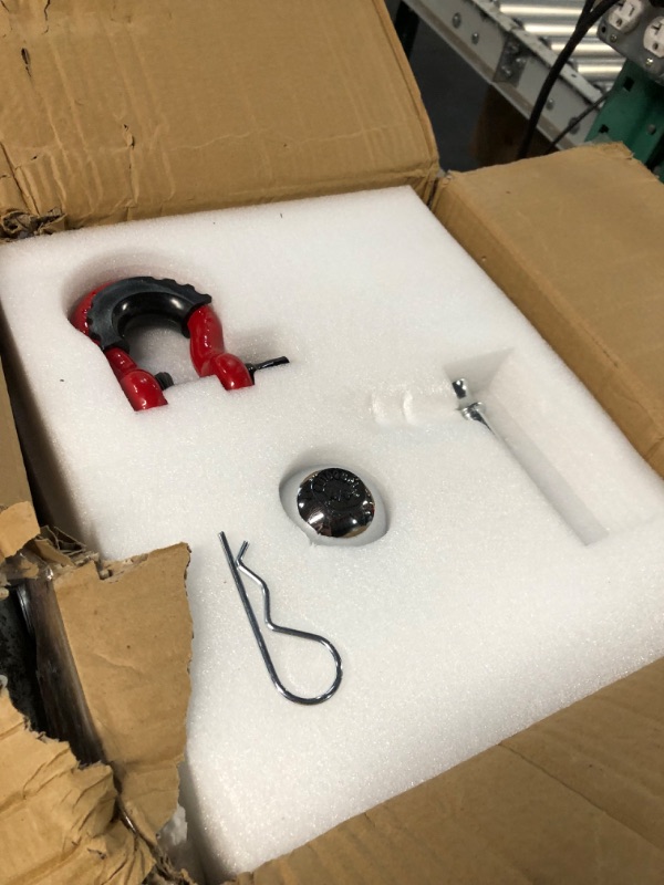 Photo 1 of Ayleid Trailer Hitch Tri-Ball Mount with Hook&Pin&Rotatable Tow Shackle,Fits 2-in Receiver with 1-7/8-in,2-in,2-5/16-in Hitch Ball 