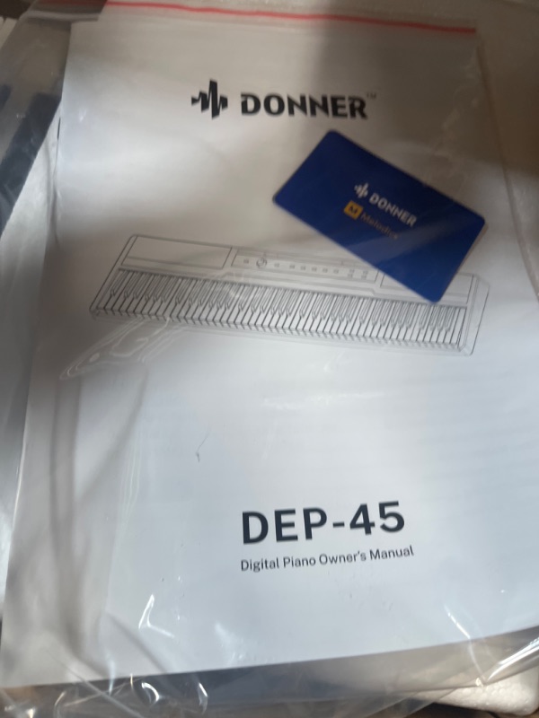 Photo 3 of (READ FULL POST) Donner DEP-45 88 Key Digital Piano Ultrathin